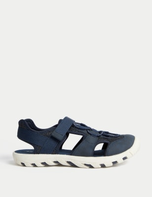 

Boys M&S Collection Kids' Riptape Trekker Sandals (3 Large - 7 Large) - Navy Mix, Navy Mix