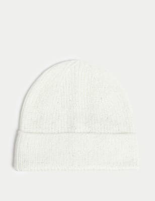 

M&S Collection Glitzernde Wintermütze für Kinder (1-13 J.) - Cream, Cream