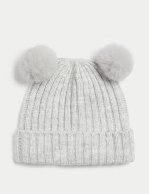 

Girls M&S Collection Kids' Winter Hat (1-13 Yrs) - Grey, Grey