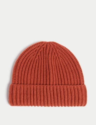 

Boys M&S Collection Kids' Winter Hat (1-13 Yrs) - Orange, Orange