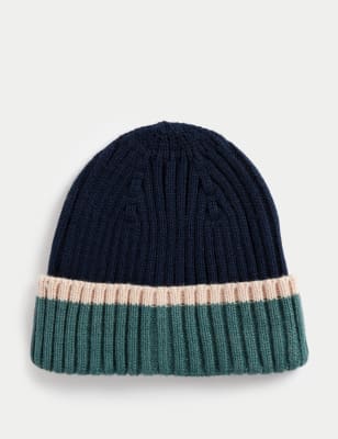 

Boys M&S Collection Kids' Winter Hat (1-13 Yrs) - Navy, Navy