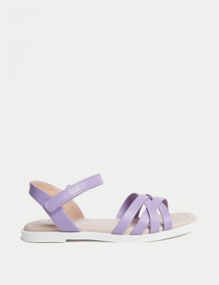 

M&S Collection Kindersandalen mit Klettverschluss mit Riemchen (33,5-39,5) - Purple, Purple