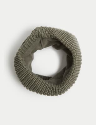 

Unisex,Boys,Girls M&S Collection Kids' Snood (3-13 Yrs) - Sage Green, Sage Green