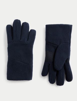 

Unisex,Boys,Girls M&S Collection Kids' Fleece Gloves (3-13 Yrs) - Navy, Navy