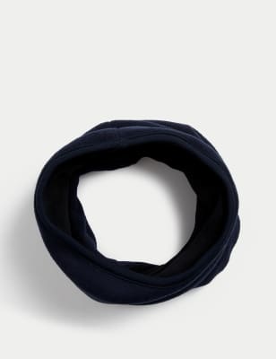 

Unisex,Boys,Girls M&S Collection Kids' Reversible Fleece Snood (3-13 Yrs) - Black Mix, Black Mix