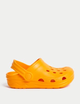 

Unisex,Boys,Girls M&S Collection Kids' Clogs (4 Small - 2 Large) - Orange, Orange