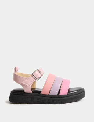 

Girls M&S Collection Kids' Chunky Sandals (4 Small - 6 Large) - Pink Mix, Pink Mix