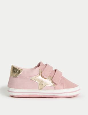 

Girls M&S Collection Baby Star Shoes (0-18 Mths) - Pink, Pink