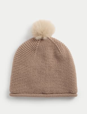 

M&S Collection Gorro de invierno infantil (0-3 años) - Mink, Mink