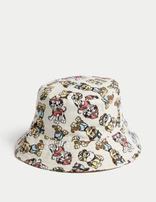 

Unisex,Boys,Girls M&S Collection Kids' Pure Cotton Paw Patrol™Sun Hat (1-6 Yrs) - Stone, Stone