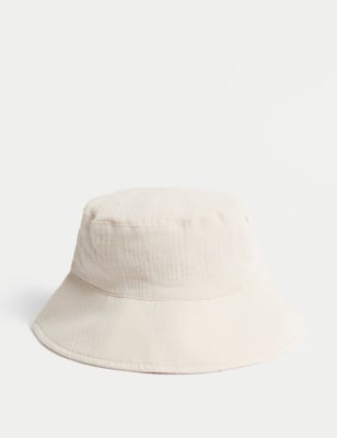 

Girls M&S Collection Kids' Pure Cotton Sun Hat (1-13 Yrs) - Calico, Calico