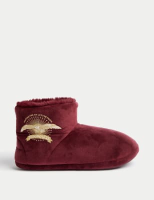 

M&S Collection Zapatillas estilo bota infantiles de Harry Potter™ (13 pequeño-6 grande) - Burgundy, Burgundy