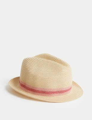 

Girls M&S Collection Kids' Collapsible Sun Hat (18 Mths-13 Yrs) - Natural, Natural