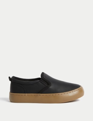 

M&S Collection Zapatos infantiles sin cordones Freshfeet™ (4 pequeño-13 pequeño) - Black, Black