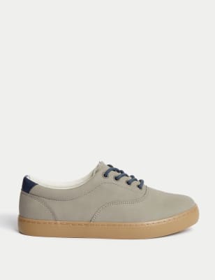 

Boys M&S Collection Kids' Pumps (3 Large - 7 Large) - Grey Mix, Grey Mix