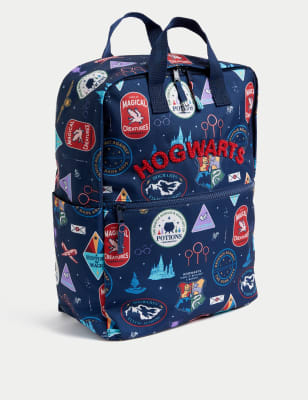 Kids Harry Potter Water Repellent School Backpack INDIGO School Bags M S GR