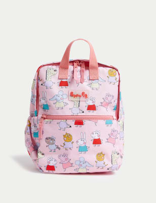 

Girls M&S Collection Peppa Pig™ Small Backpack - Pink, Pink