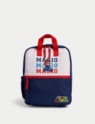

M&S Collection Mochila pequeña de Super Mario™ repelente al agua - Azulón, Azulón