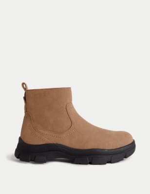 

Unisex,Boys,Girls M&S Collection Kids' Freshfeet™ Chelsea Boots (4 Small - 7 Large) - Brown, Brown