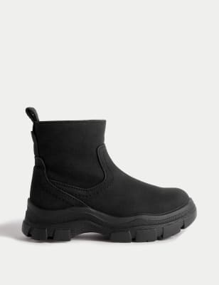 

Unisex,Boys,Girls M&S Collection Kids' Freshfeet™ Chelsea Boots (4 Small - 7 Large) - Black, Black