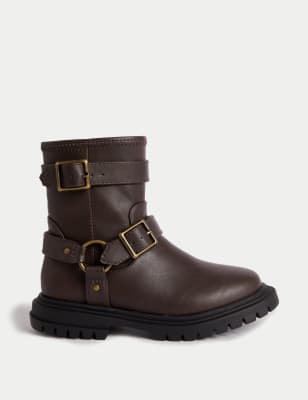 

M&S Collection Wadenhohe Freshfeet™-Stiefel für Kinder (20,5-34,5) - Brown, Brown