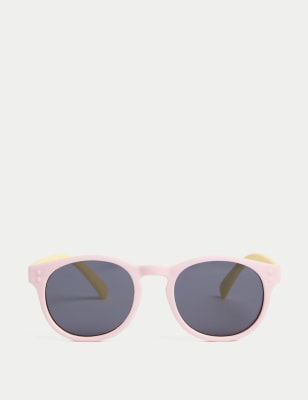 

M&S Collection Gafas de sol para bebé con montura redonda flexible - Pink Mix, Pink Mix
