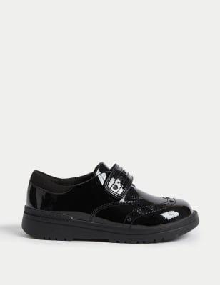 

Girls M&S Collection Kids' Patent Leather School Shoes (8 Small - 2 Large) - Black, Black