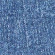 Denim Pleated Mini Skort (6-16 Yrs), DARK DENIM, swatch