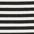 Cotton Rich Striped Ribbed Top (6-16 Yrs), BLACK MIX, swatch