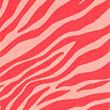 Cotton Rich Zebra Print Leggings (6-16 Yrs), CORAL, swatch