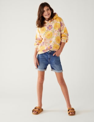 

Girls M&S Collection Denim Shorts (6-16 Yrs), Denim