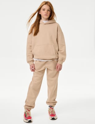 

Girls M&S Collection Cotton Rich Joggers (6-16 Yrs) - Camel, Camel