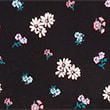 Organic Cotton Floral Print Black Leggings, BLACK MIX, swatch