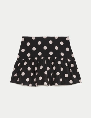 

Girls M&S Collection Animal Print Ruffle Skirt (6-16 Yrs) - Multi, Multi