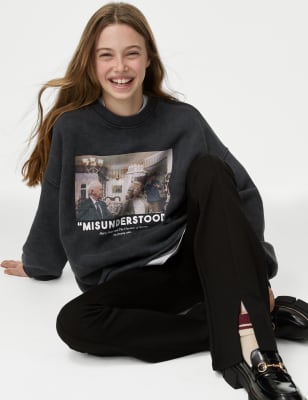 

M&S Collection Sudadera 100% algodón de Harry Potter™ (6-16 años) - Carbon, Carbon