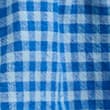 Cotton Rich Check Shirred Ra-ra Skort (6-16 Yrs), BLUE MIX, swatch