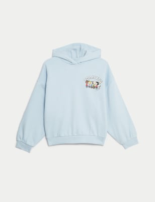 

Girls M&S Collection Cotton Rich Snoopy™ Hoodie (6-16 Yrs) - Blue, Blue