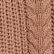 Cable Knit Cardigan (6-16 Yrs), BROWN, swatch
