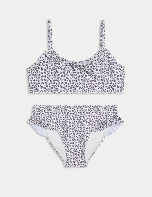 

Girls M&S Collection 2pc Leopard Bikini (6-16 Yrs) - Multi, Multi