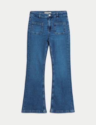 

Girls M&S Collection Denim Flared Jeans (6-16 Yrs), Denim