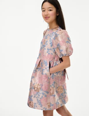 

Girls M&S Collection Floral Dress (7-16 Yrs) - Multi, Multi