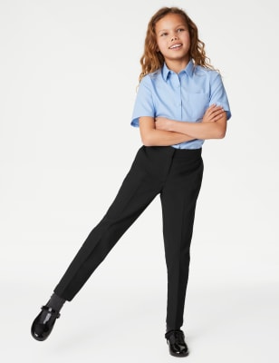 

Girls M&S Collection Girls' Skinny Leg School Trousers (2-18 Yrs) - Black, Black