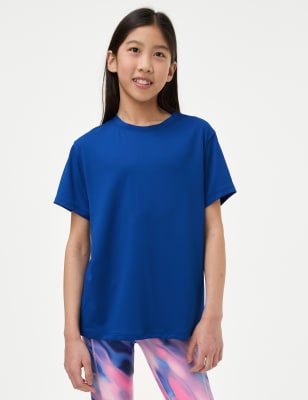 

Unisex,Boys,Girls Goodmove Unisex Sports T-Shirt (6-16 Yrs) - Cobalt, Cobalt