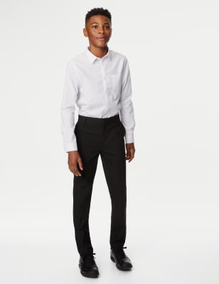 

Boys M&S Collection Boys' Super Skinny Leg School Trousers (2-18 Yrs) - Black, Black