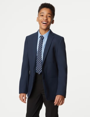 

Boys M&S Collection Senior Boys School Blazer (9-16 Yrs) - Navy, Navy