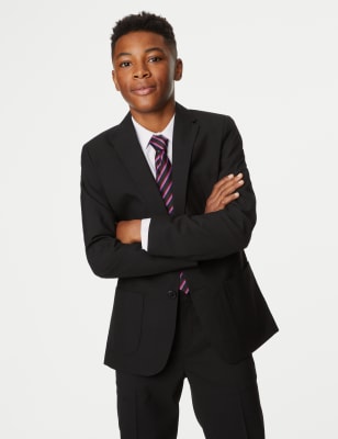 

Boys M&S Collection Senior Boys School Blazer (9-16 Yrs) - Black, Black