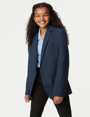 

Girls M&S Collection Senior Girls Regular Fit School Blazer (9-16 Yrs) - Navy, Navy