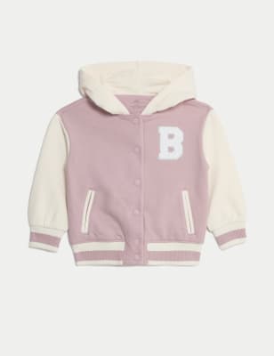 

Girls M&S Collection Cotton Rich Ballet Bomber (2-8 Yrs) - Pink, Pink