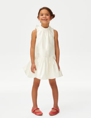 

Girls M&S Collection Organza Bow Dress (2-7 Yrs) - Ivory, Ivory