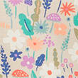 Cotton Rich Floral Hoodie, MULTI, swatch